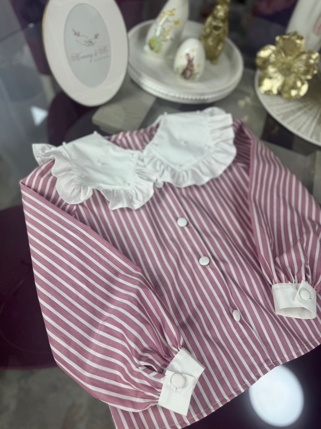 Set cămăși mama-fiica “Rose Charm “