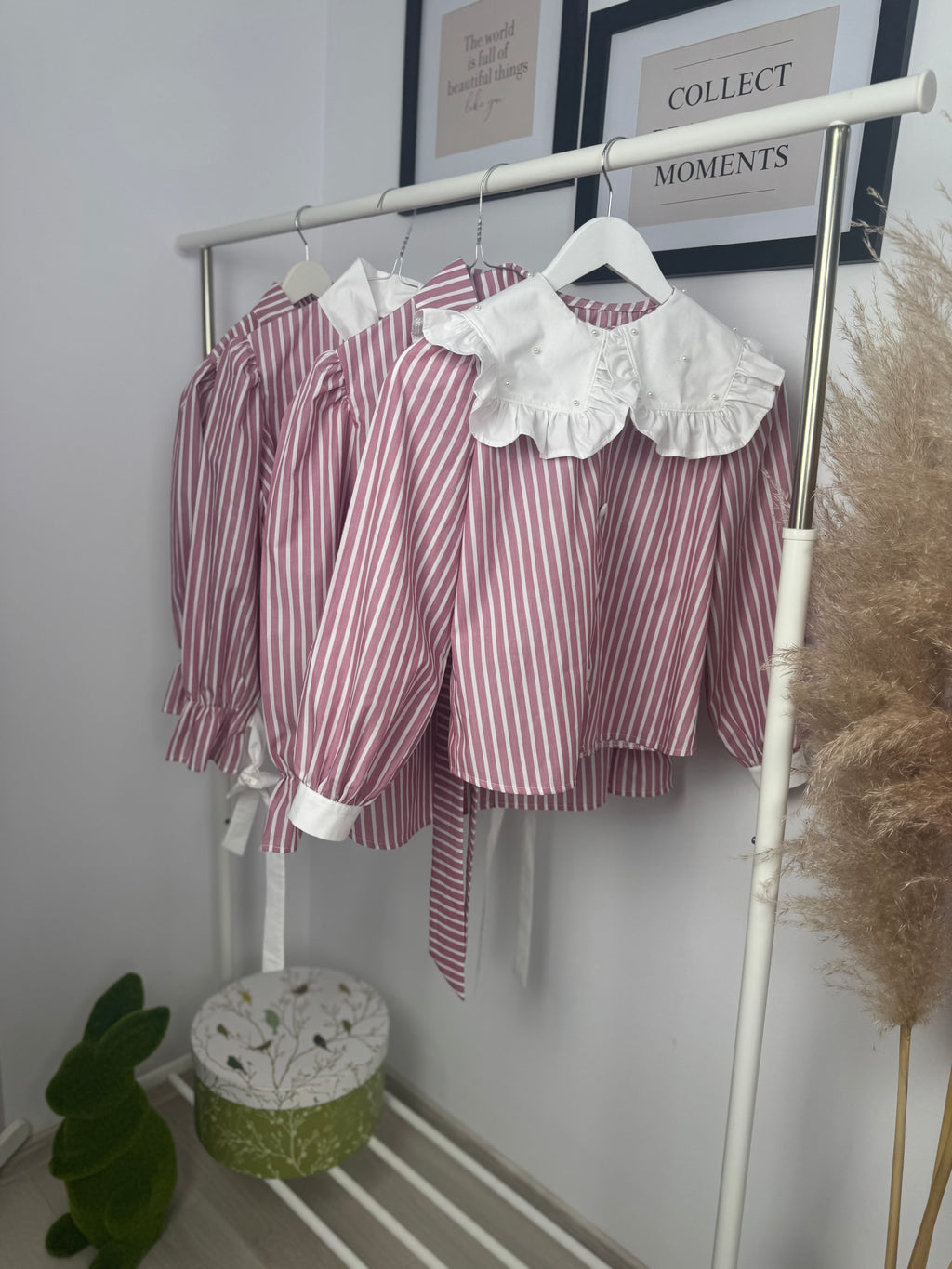 Cămașă Fetițe “Pink Stripes”