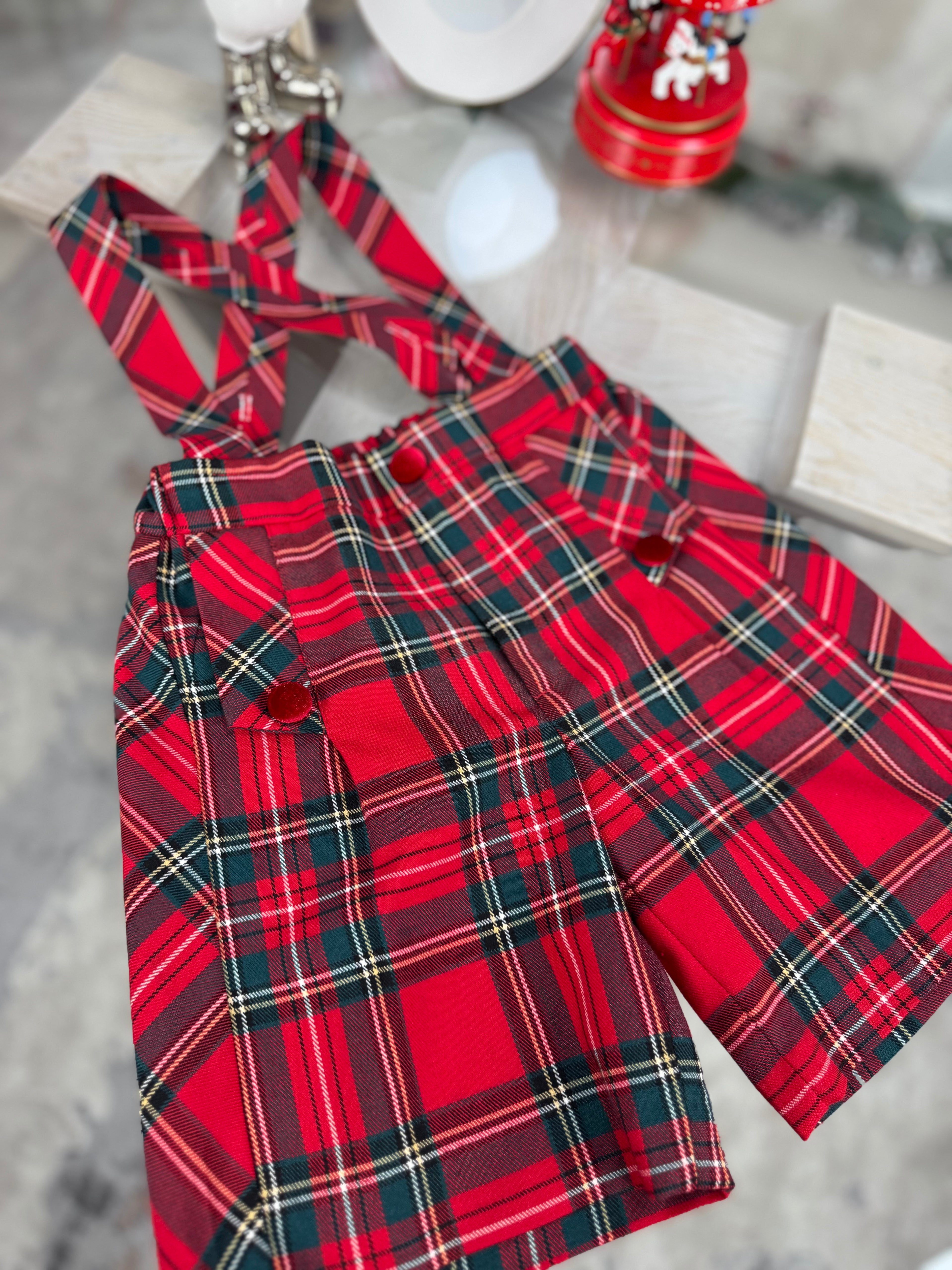 Salopetă băiețel cu bretele ajustabile