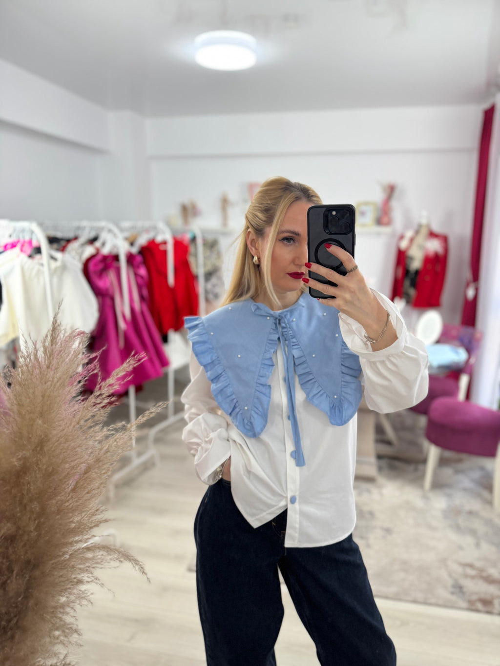 Cămașa din bumbac “Guler Regal “