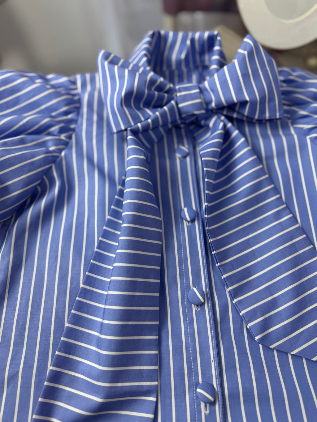 Cămașa fetițe “Stripes Bow”