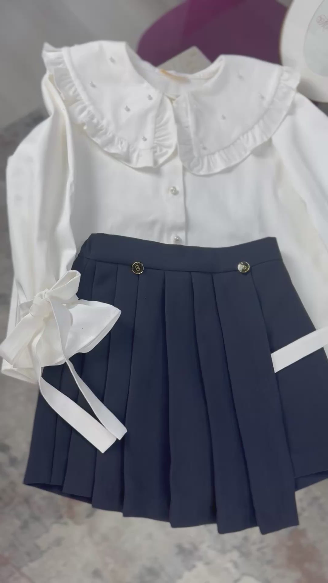 Fusta-pantalon fete pentru scoala